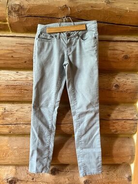 Prana Jeans Kara Light Cloud Baby Blue Low Rise Skinny Pants Size 0/ 25